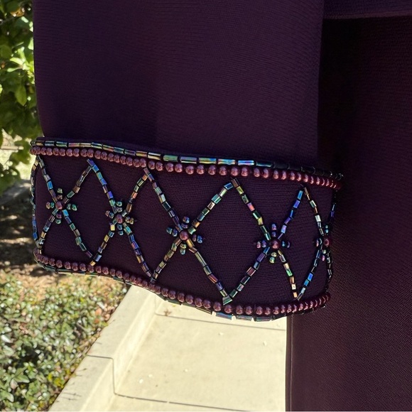 Vintage Valerie Stevens Evening evening skirt and beaded jacket set - size 8 - Picture 2 of 8